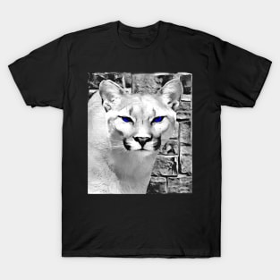 Puma Black and White Spray Paint Wall T-Shirt